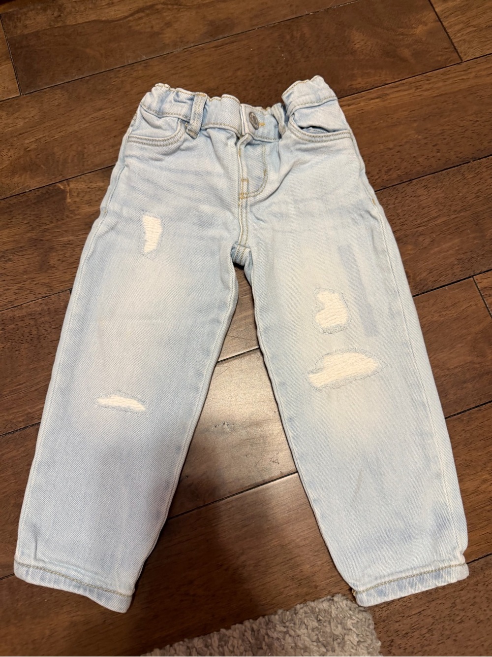 OshKosh B'gosh Light Blue Distressed Kids Jeans
